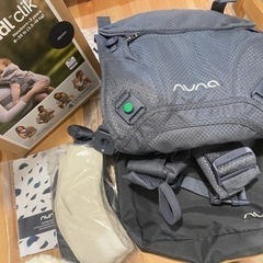 美品　ヌナ nuna 抱っこ紐　カドルクリック cudl clik