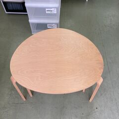 【リサイクルショップ　ピカソ　小松原】IKEA SVALSTA スヴァルスタ  ネストテーブル 大小2点セット★0788★の画像