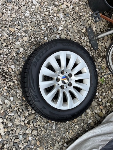 Mテク、BMWアルミスタッドレス！