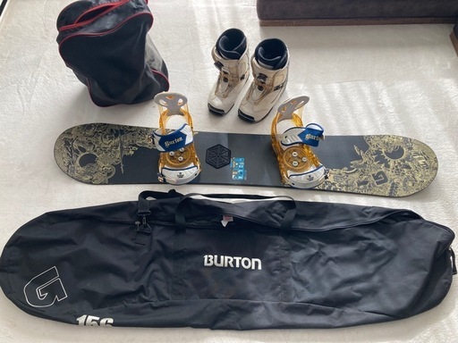 BURTON  メンズ スノボ 4点セット