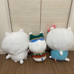 ちいかわ　ぬいぐるみ3点セット　セブン　一番くじの画像