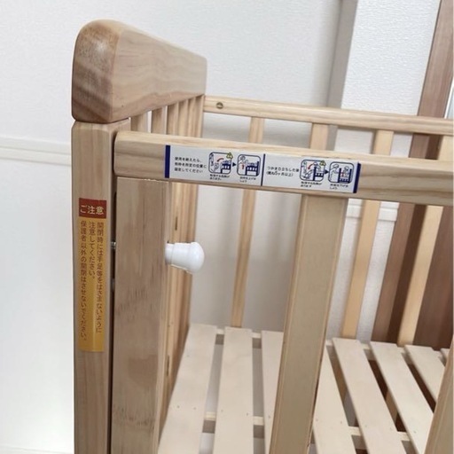 ヤトミ】ベビーベッドミニ ハイタイプ