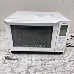  21455  フラットテーブルスチームオーブンレンジ Panasonic 2019年製 50/60HZ ◆大阪市内・東大阪市他 6,000円以上ご購入で無料配達いたします！◆ ※高槻・枚方方面◆西宮・尼崎方面◆生駒方面　それぞれ条件付き無料配送あり！            