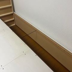 ニトリシングルベッドフレーム（白）