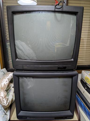 レトロ　ブラウン管テレビ