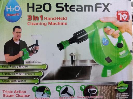 スチーム洗浄機/H2O Steam FX/数回使用。