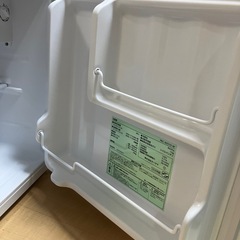 小型冷蔵庫　2020年製の画像