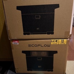 新品 エコフロー デルタ2+エクストラバッテリーセットの画像