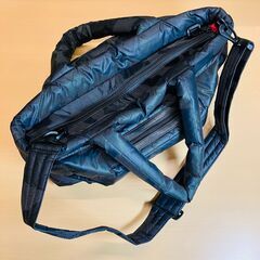 CiPU（シープー）トート型マザーズバッグ（ブラックカモフラージュ）の画像