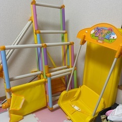 折りたたみジャングルジム&鉄棒の画像