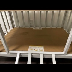 カトージ　キャスター付ベビーベット　60×90  の画像
