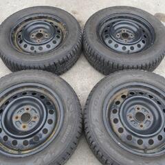 【中古】185/65R15 冬4本セット スタッドレス 92Q ...