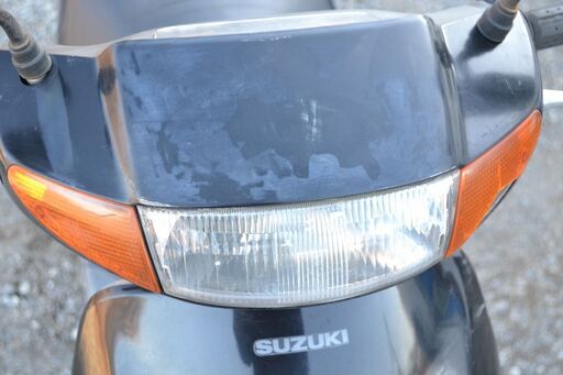 ☆原付バイク　スズキ 　Let'sⅡ　レッツ2DX　ＣA1KA　黒　2サイクル　　実働/書付！