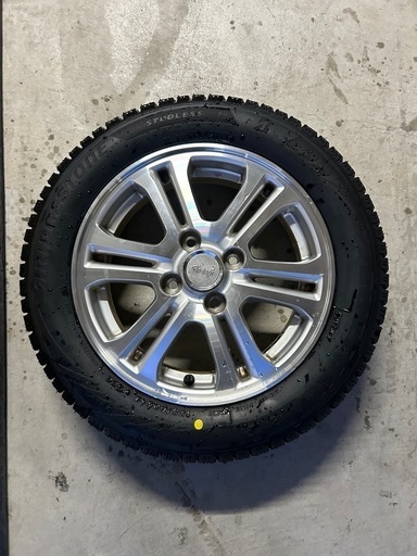 155/65R14 新品VRX2 スタッドレスホイールセット