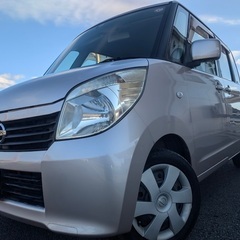 走行10万キロ台！月々9千円〜分割払い可❗️ 車検2年付き！【名義変更代込み】大人気☆日産 ルークス☆HDDナビ付き☆走行中DVD見れます☆ETC付き☆電動スライドドア☆ドラレコ☆スマートキー☆フルオートエアコン☆そのまま乗って帰れます‼️の画像