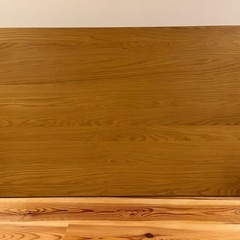 無印良品　木製折りたたみテーブル
の画像