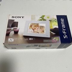 SONY  デジタルフォトフレーム　DPF-E710の画像