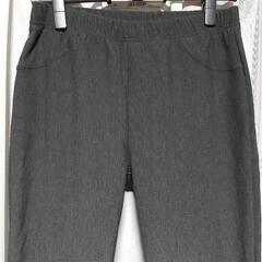 タグなし未使用　冬物パンツ　レディース　Lサイズ　グレー色