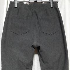 タグなし未使用　冬物パンツ　レディース　Lサイズ　グレー色の画像