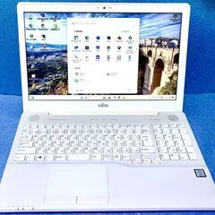 ☆爆速☆美品ホワイト☆第6世代i7/12GB/新品SSD/Off...