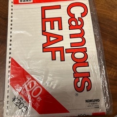 ルーズリーフ　半端品　古い物