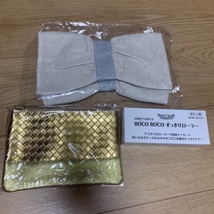 ドクターシーラボのポーチ二つ　すっきりローラー