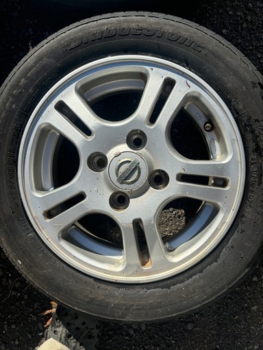 軽自動車用 日産純正アルミホイール