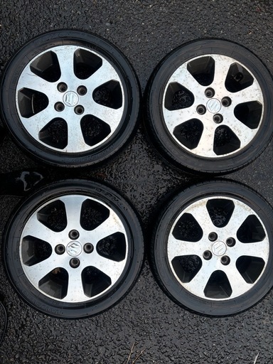 軽自動車用 スズキ純正アルミホイール