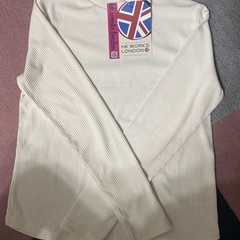 新品　コシノヒロコ　リブハイネックカットソー