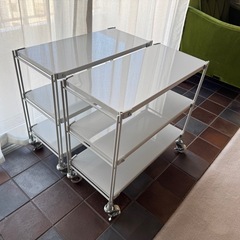 【廃盤旧モデル】無印良品2☓2シェルフ キャスター付き ブナ材 廃盤旧モデル】無印良品2☓2シェルフ キャスター付き ブナ材 廃盤旧