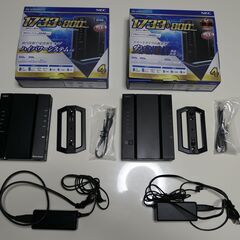 ２台セット！NEC 無線LANルーターWiFi ルーター　Aterm　WG2600HP3＆WG2600HS　IPV6対応　親機・子機・中継機の画像