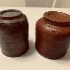 備前焼　茶碗　2点セットの画像