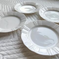 白食器模様皿（新品）の画像