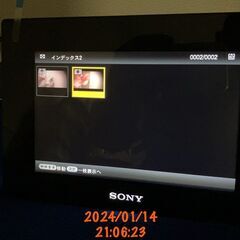 SONYの最終型デジタルフォトフレーム、DPF-HD800_福岡空港前3丁目の自宅にて手渡しの画像