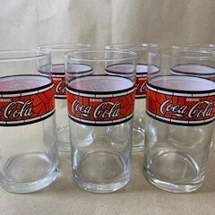 コカ・コーラ　ティファニーグラス６個【未使用】