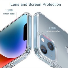 iPhone13ProMax ケース クリア×クリア megsafe対応の画像