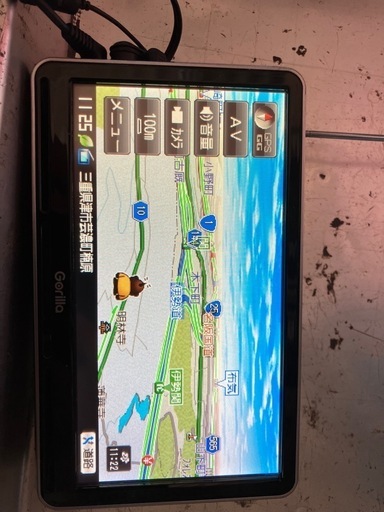ポータブルナビ　ゴリラ