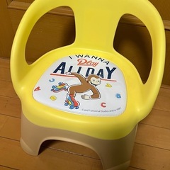 （決定）おさるのジョージ音が出る椅子の画像