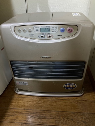 石油ファンヒーター　故障品