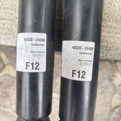 レクサス RCF 純正サスペンション 48530-24400 48520-24170の画像