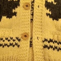 カナダ製あったか厚手カーディガンの画像