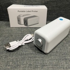 ラベルライター スマホ対応 Vineen ラベルプリンター【15mm幅ホワイトテープ付き】Bluetooth接続 多機能 感熱プリンター シールプリンター 小型 携帯便利 インク不要 主要な言語の文字印刷でき 書類整理/名前シール/値札シール/調味料に適用 Android & iOS対応 ロール紙1個付き 日本語取扱説明書付きの画像
