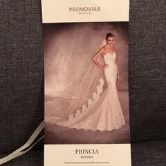 ウェディングドレス　pronovias Princia プロノビアス プリンシアの画像