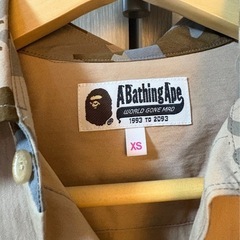 ABATHING APEシャツの画像