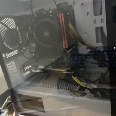 ★自作PC★ゲーミングキーボード付きRyzen5 5500 RAM:16GB SSD:256GBの画像