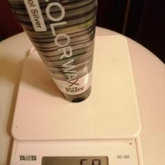 一回使用品　パルティ　カラーワックス　クールシルバー　の画像