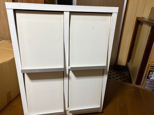 【終了しました】\n マガジンラック　白　40×60×80
