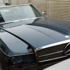 Mベンツ107-500SLレストア-ベース車及び部品取りに-書類...
