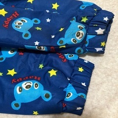 ベビー クマ耳つき　ジャンプスーツ  雪遊び スキーウェア　90cm 　の画像