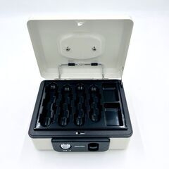【極美品】CASH BOX 手提げ金庫 SCB-8 鍵2つ+共箱付属 Sentry Safeの画像
